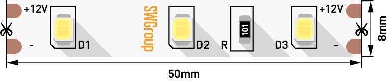 Светодиодная лента SWG SWG260-12-6.3-NW-M 009459 в Санкт-Петербурге