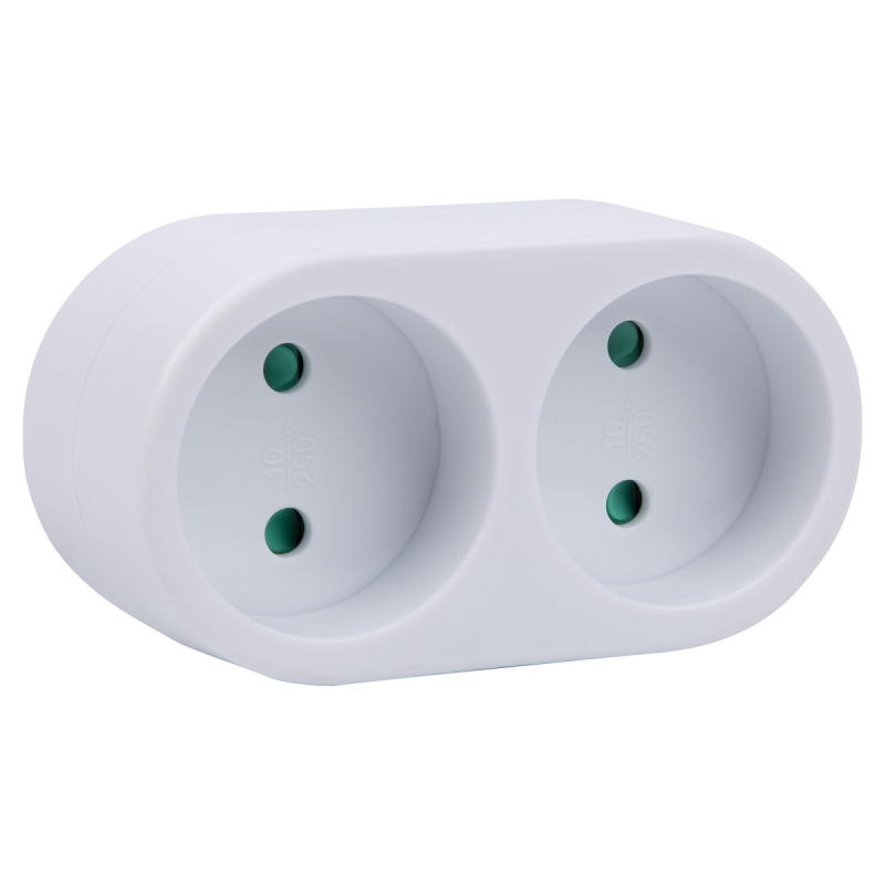 Сетевой разветвитель Uniel S-ES2-16O WHITE UL-00011233 в #REGION_NAME_DECLINE_PP#