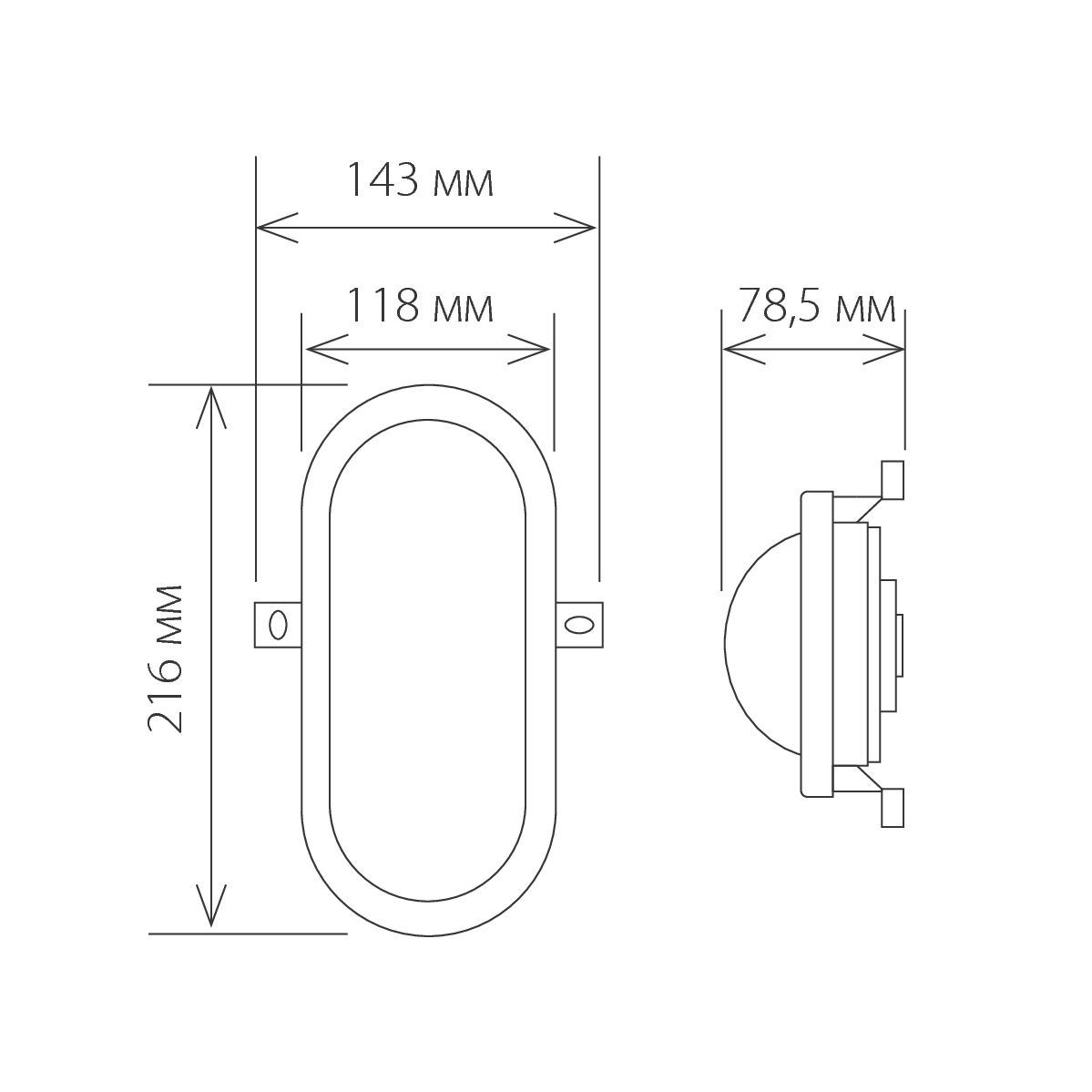 Пылевлагозащищенный светильник Elektrostandard LTB0102D LED 22 см 12W белый 4690389099113 в Санкт-Петербурге