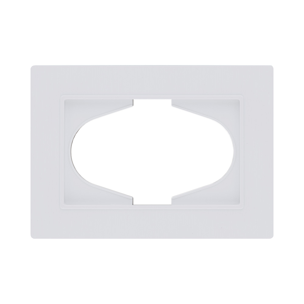 Рамка для двойной розетки, белый матовый Kollinger Eleganz Plex EP120WM в #REGION_NAME_DECLINE_PP#