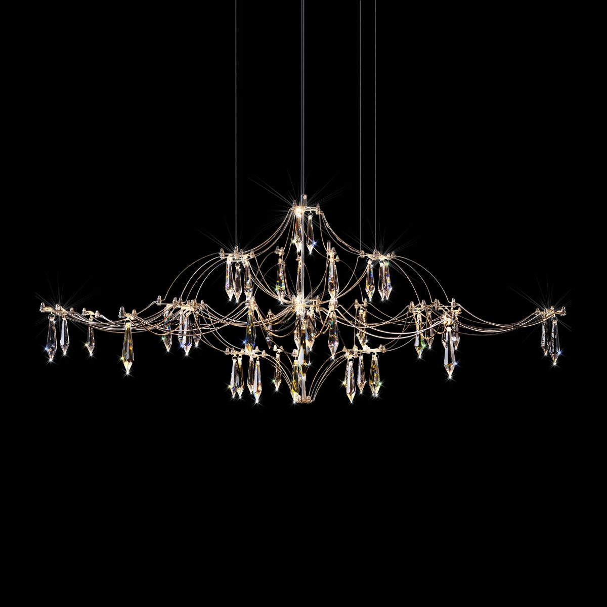 Подвесная люстра Loft IT Mira 10587/1000 Silver Asfour в Санкт-Петербурге