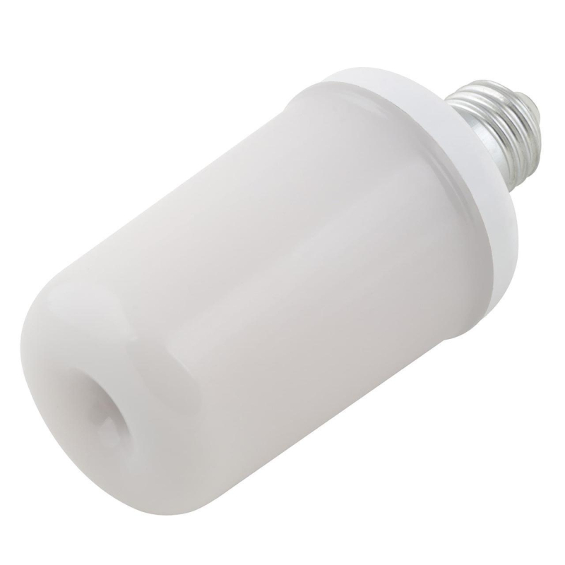 Лампа светодиодная декоративная (UL-00003360) Uniel E27 6W матовая LED-L60-6W/FLAME/E27/FR PLD01WH в #REGION_NAME_DECLINE_PP#