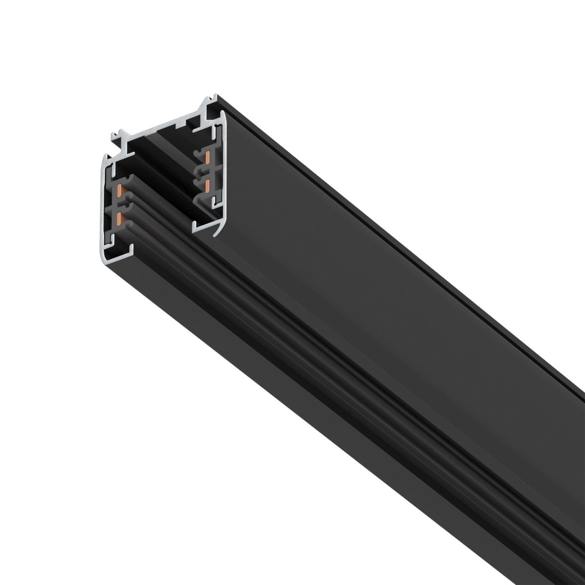 Шинопровод четырехконтактный трехфазный стыковочными пазами (плоские медные жилы), 2м Lightstar Quattro 504028-F в Санкт-Петербурге