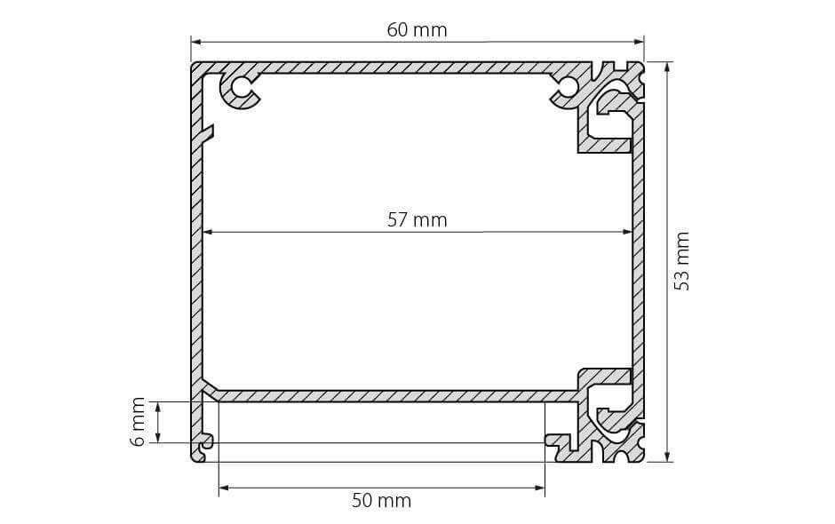 Профиль Arlight BOX60-SIDE-2000 ANOD 017353 в Санкт-Петербурге