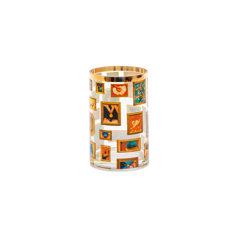 Ваза Frames Small Seletti Toiletpaper Glass Vase 14162 в #REGION_NAME_DECLINE_PP#