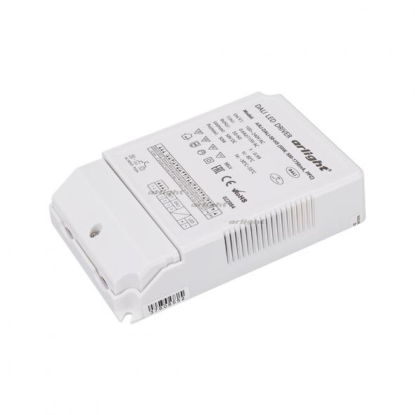 Блок питания Arlight ARJ-DALI-50-H5 (50W, 500-1750mA, PFC) 022984 в Санкт-Петербурге