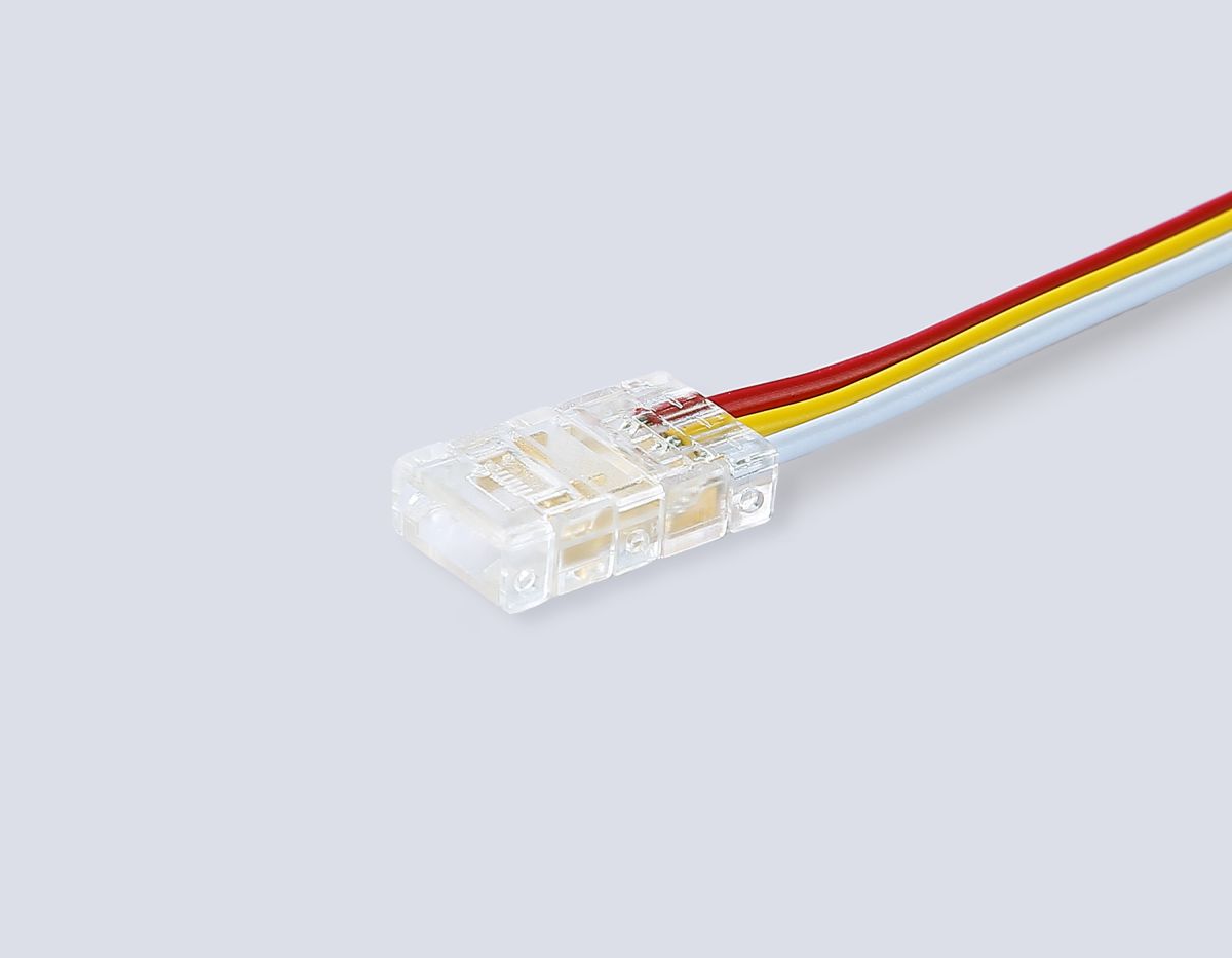 Соединитель гибкий двухсторонний Ambrella Light Illumination COB CCT 12/24V для лент 8mm (3 конт.) (5шт. в комплекте) GS7911 в #REGION_NAME_DECLINE_PP#