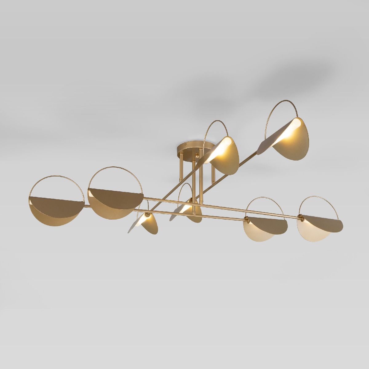 Потолочная люстра Eurosvet Grazia 70148/8 золото Smart a062039 в #REGION_NAME_DECLINE_PP#