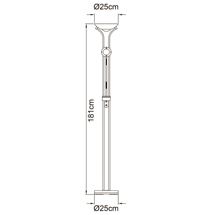 Торшер Arte Lamp Duetto A4329PN-2CC в Санкт-Петербурге