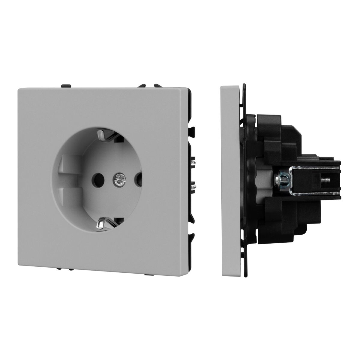 Розетка зк со шторками софт-тач никель Arlight SCT-MEU-SFPL-IS (250V, 16A) 059453(1) в #REGION_NAME_DECLINE_PP#