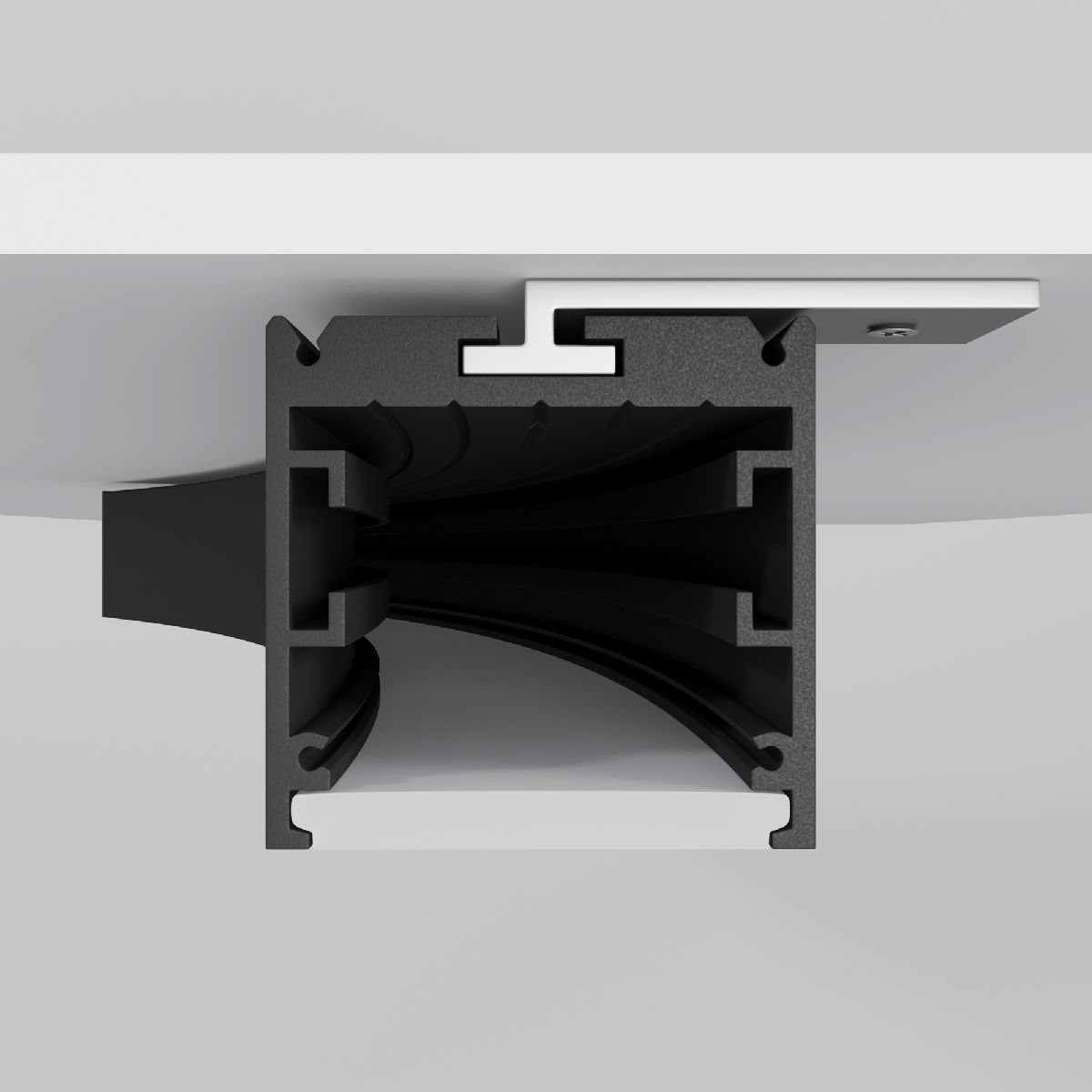 Радиусный профиль Maytoni Led strip ALM-3535R-B-D-45°-1.5M в Санкт-Петербурге