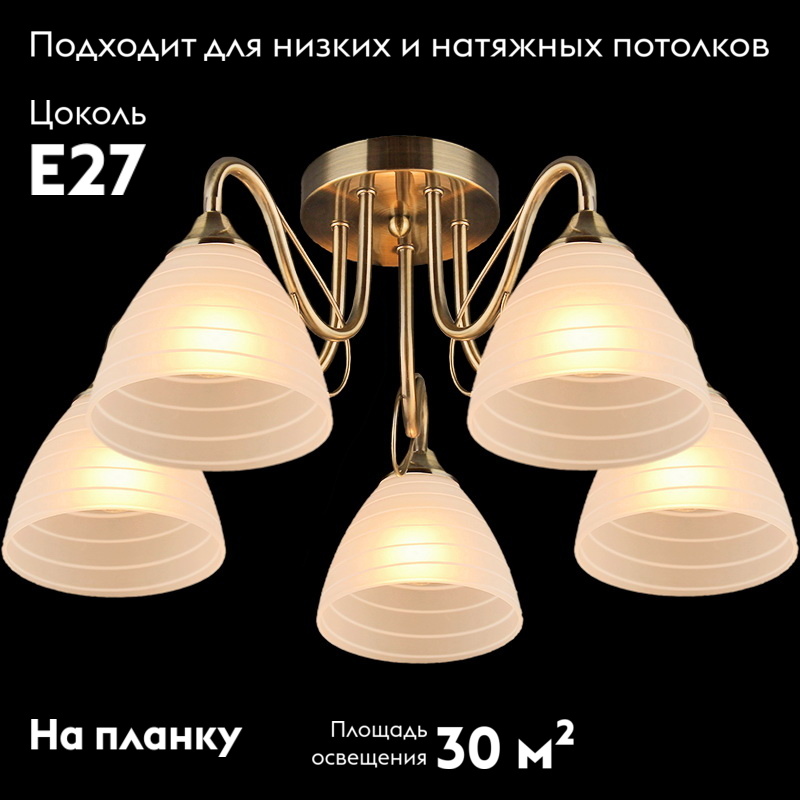 Потолочная люстра Reluce 03078-0.3-05 в Санкт-Петербурге