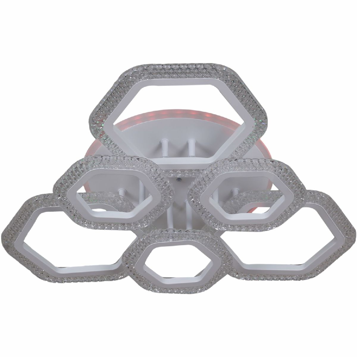 Потолочная люстра Reluce 08490-0.3-3+3RGB WH(RGB) в Санкт-Петербурге