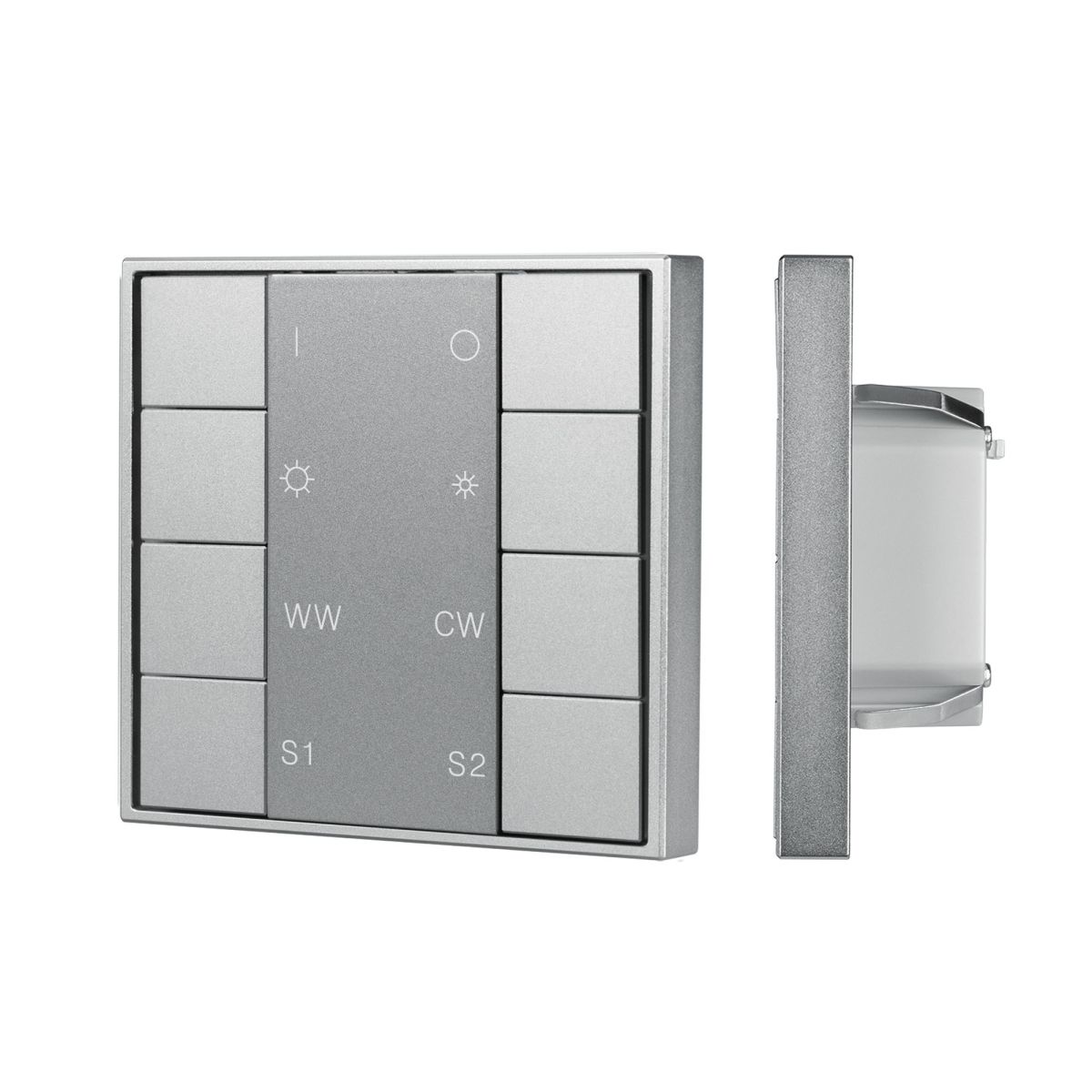 Кнопочная панель Arlight DALI-201-23-1G-2SC-MIX-DT8-IN Silver (BUS, Frame) 048217 в Санкт-Петербурге