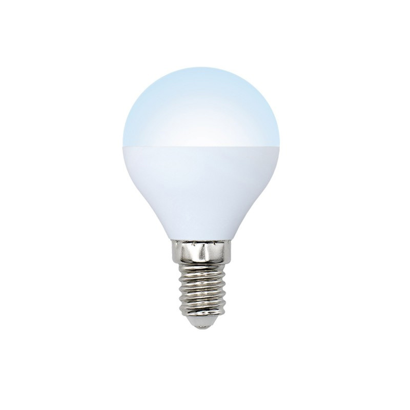 Лампа светодиодная (UL-00003825) Volpe E14 9W 4000K матовая LED-G45-9W/NW/E14/FR/NR в Санкт-Петербурге