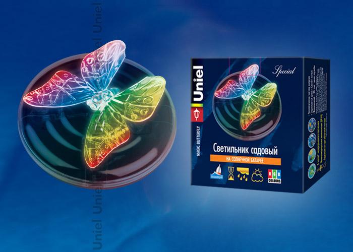 Светильник на солнечных батареях (10221) Uniel USL-S-115/PT090 Magic Butterfly в Санкт-Петербурге