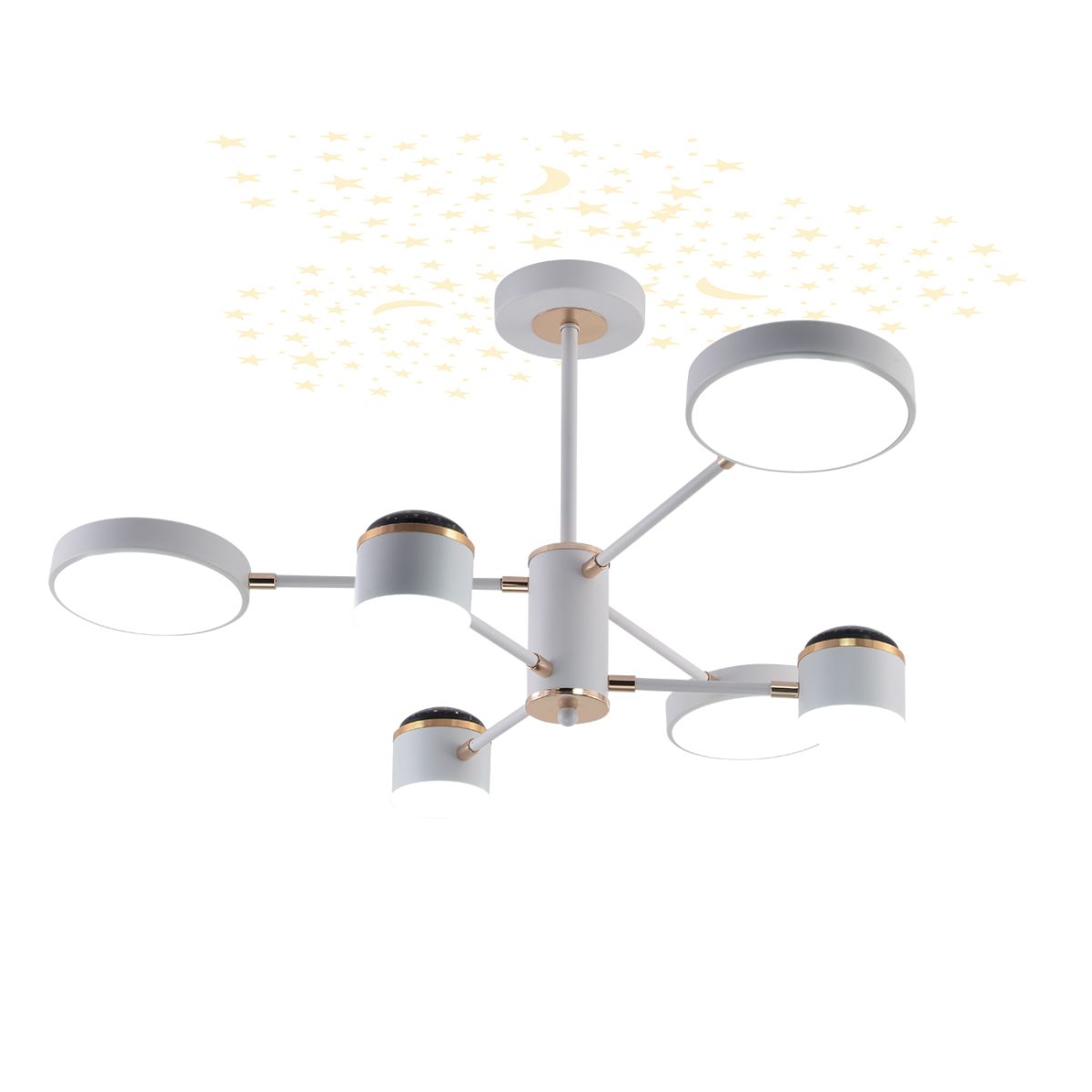 Люстра на штанге Escada Interstellar 10255/6LED в Санкт-Петербурге