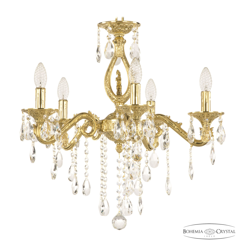 Подвесная люстра Bohemia Ivele Crystal Florence 71402/5/175 B G FH1S в Санкт-Петербурге