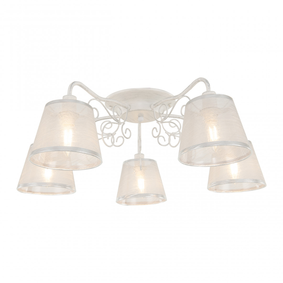 Потолочная люстра Arte Milano 341120/5 WT+SL в Санкт-Петербурге