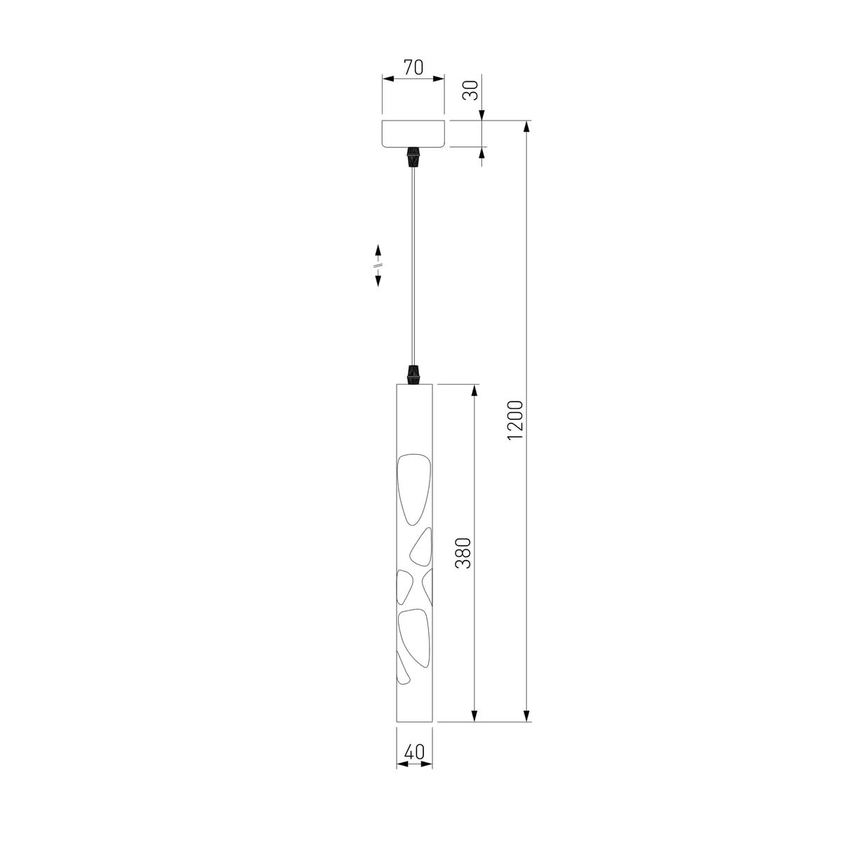 Подвесной светодиодный светильник Elektrostandard DLR037 12W 4200K черный матовый 4690389138539 в Санкт-Петербурге