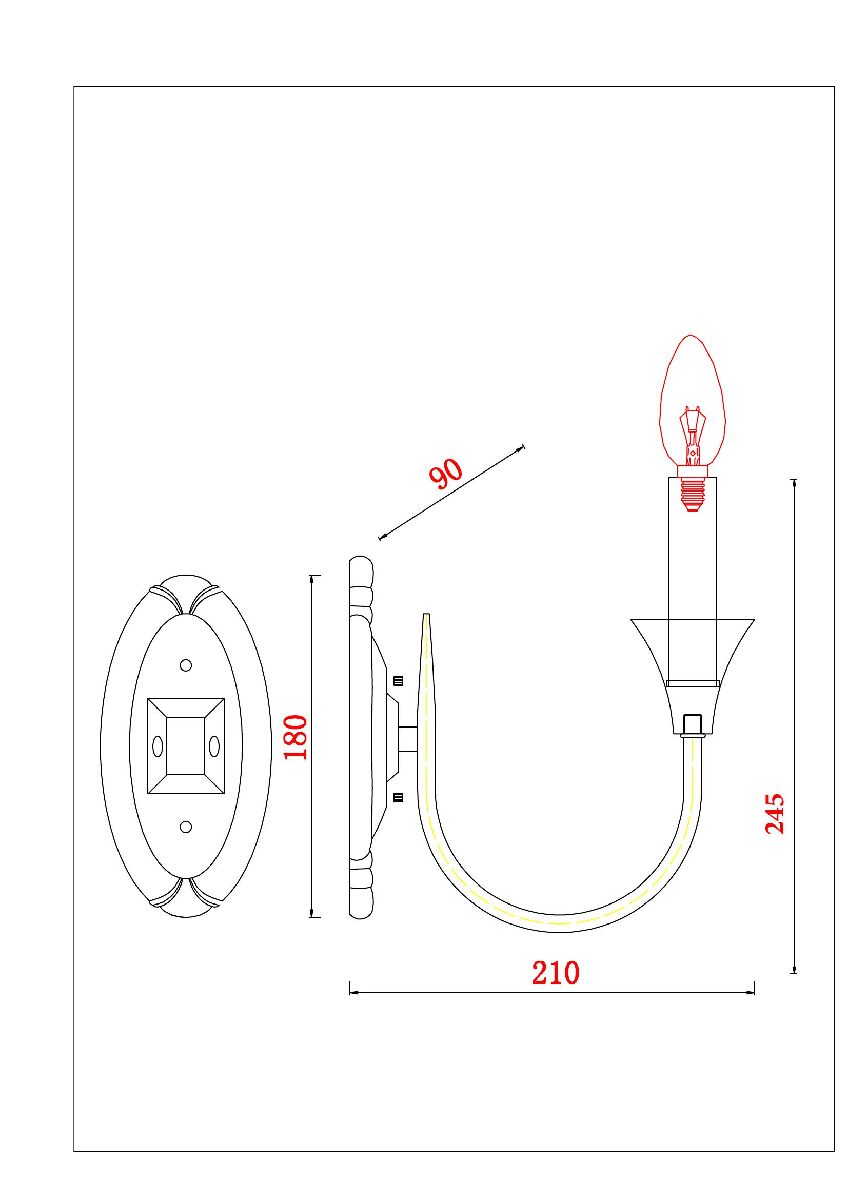 Бра Arte Lamp Collinetta A4094AP-1WH в Санкт-Петербурге