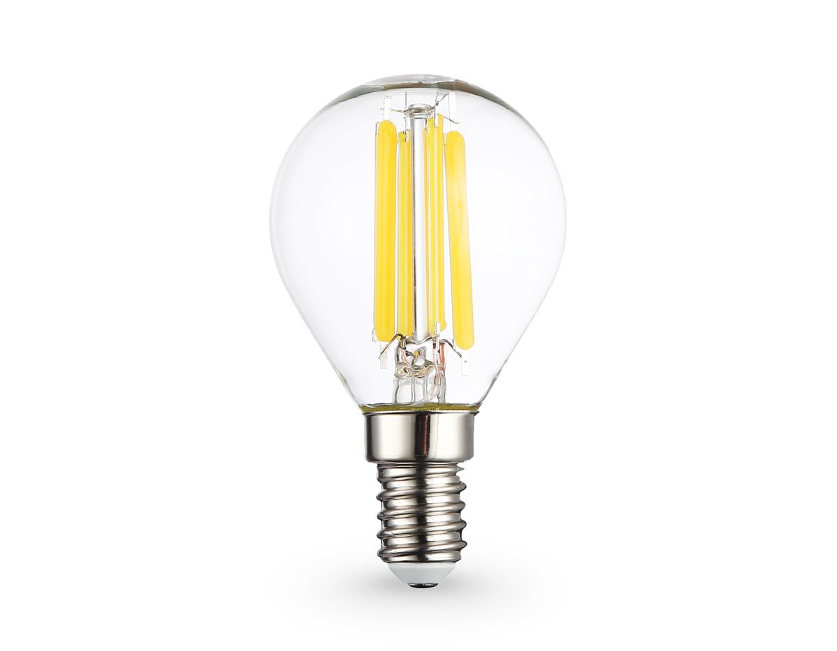 Филаментная светодиодная лампа Ambrella Light Bulbing E14 15W 2700K шар 451533 в Санкт-Петербурге
