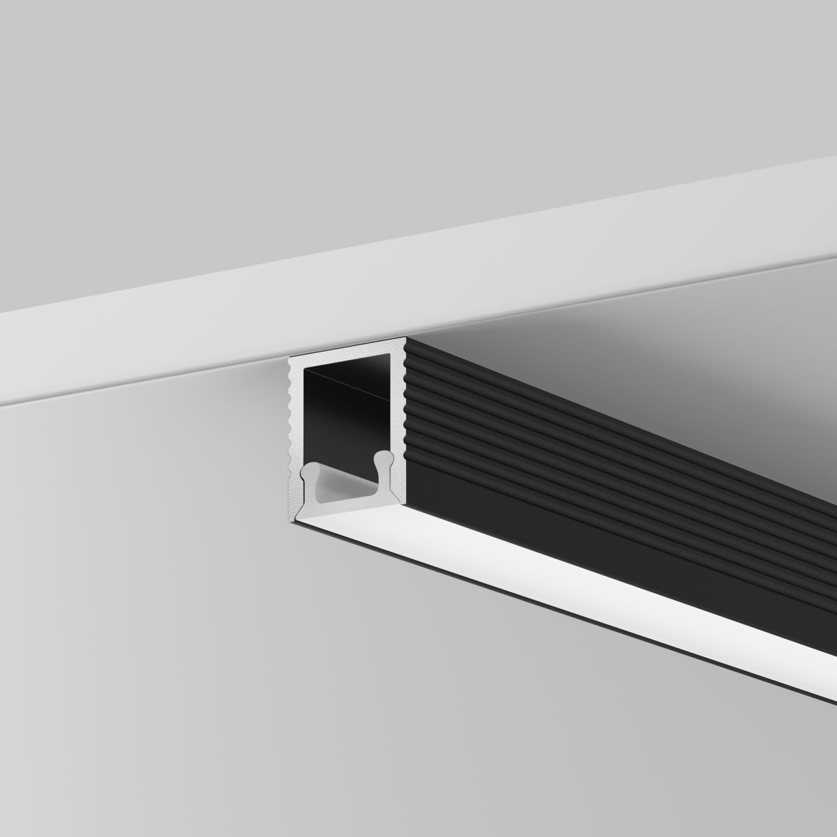 Алюминиевый профиль накладной Maytoni Led Strip ALM-0809-B-2M 631002 в Санкт-Петербурге