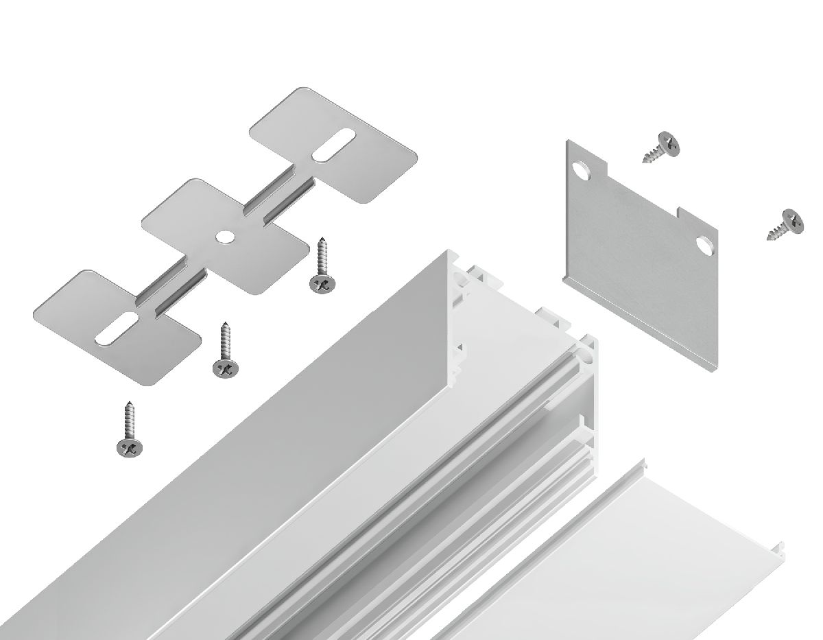 Алюминиевый профиль Ambrella Light Profile System GP2500WH в Санкт-Петербурге