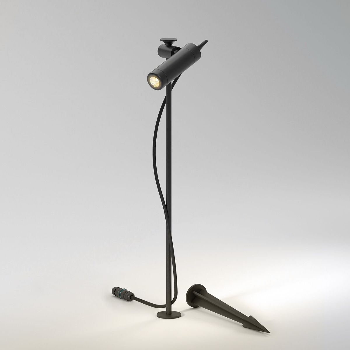 Ландшафтный светильник Elektrostandard Covert 35173/S черный 4690389219283 a072079 в Санкт-Петербурге