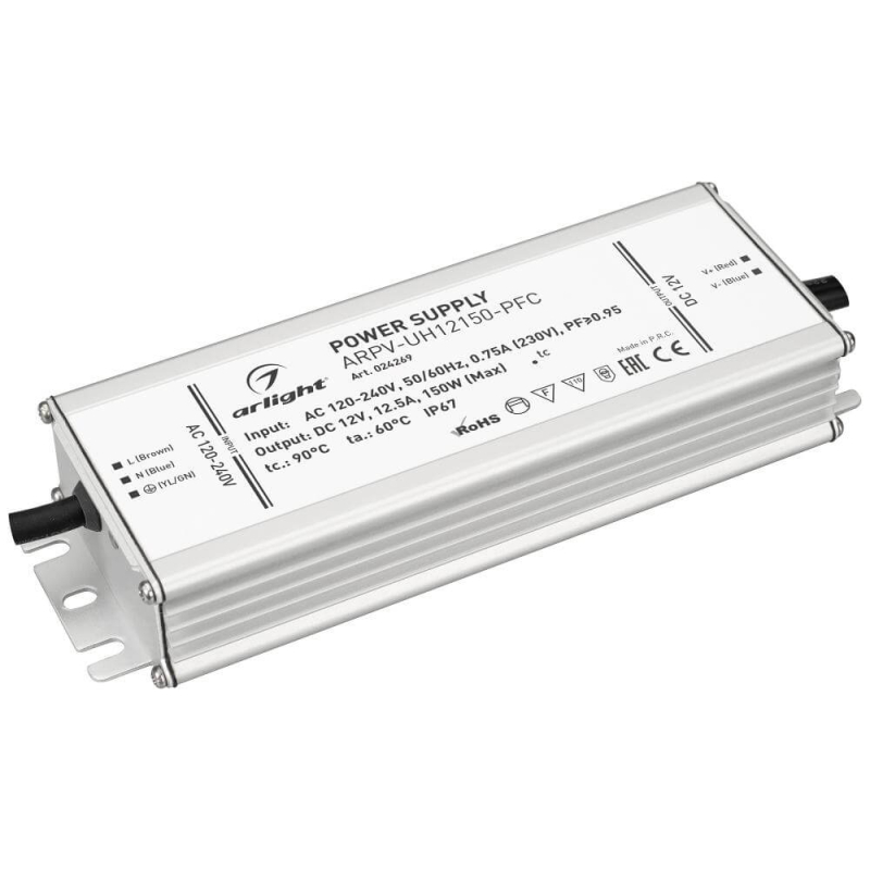 Блок питания Arlight ARPV-UH12150-PFC (12V, 12.5A, 150W) 024269 в Санкт-Петербурге