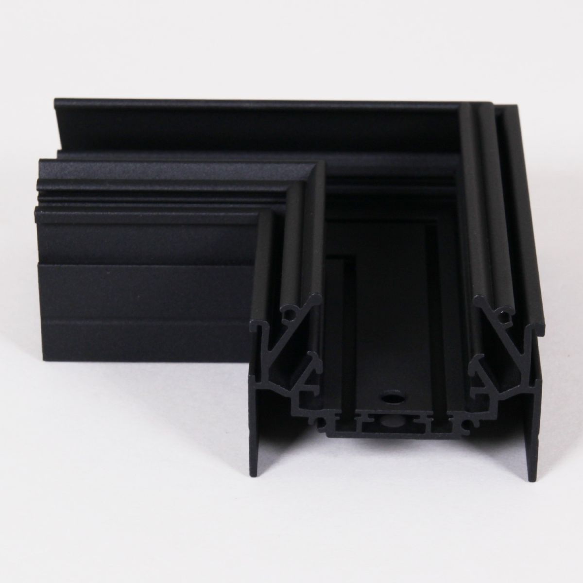 Магнитный шинопровод для натяжных потолков (гарпун) Reluce RL 06301 corner connector BK в Санкт-Петербурге