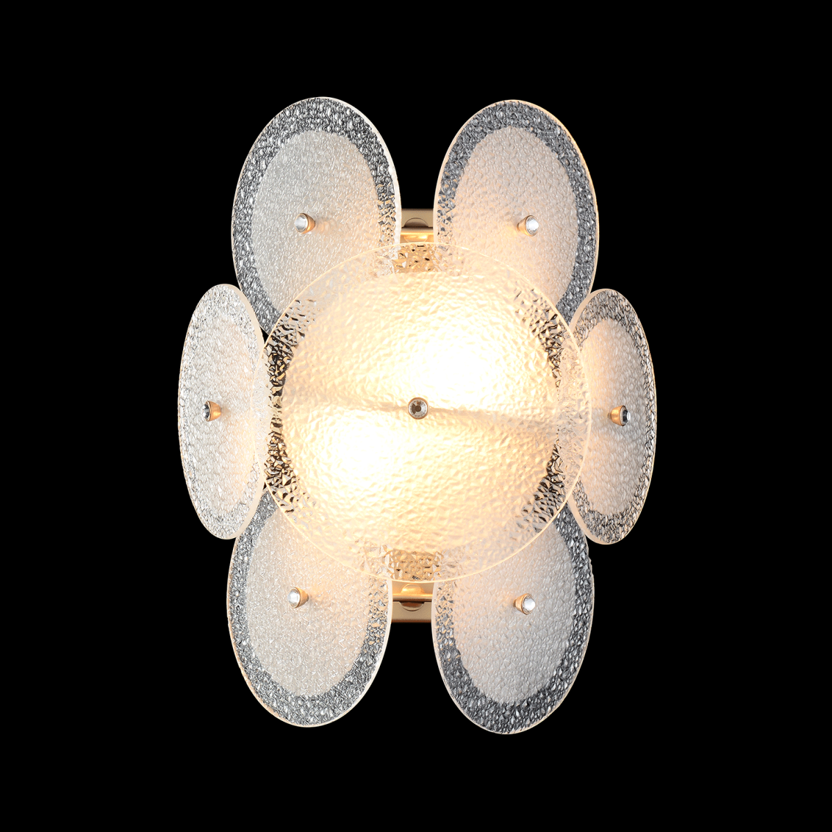 Настенный светильник Crystal Lux DANDELION AP2 GOLD в #REGION_NAME_DECLINE_PP#