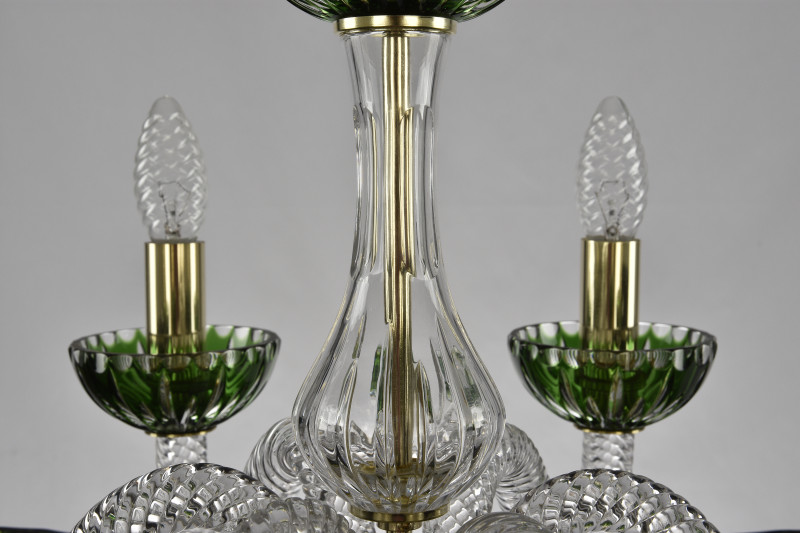 Подвесная люстра Bohemia Ivele Crystal 1308/6/165 G Cl/Clear-Green/H-1K в Санкт-Петербурге