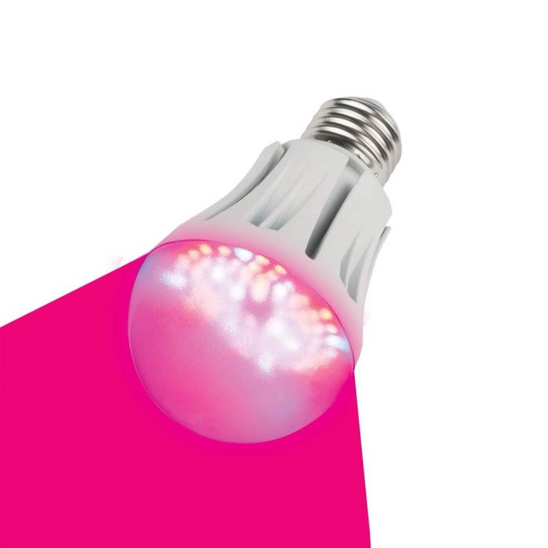Лампа светодиодная для растений (09645) Uniel E27 9W LED-A60-9W/SP/E27/CL в #REGION_NAME_DECLINE_PP#