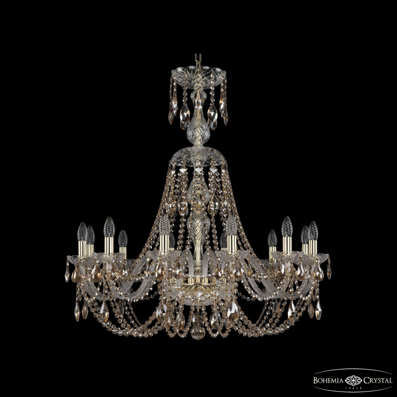 Подвесная люстра Bohemia Ivele Crystal 1406/12/300/XL-89 G R721 в Санкт-Петербурге