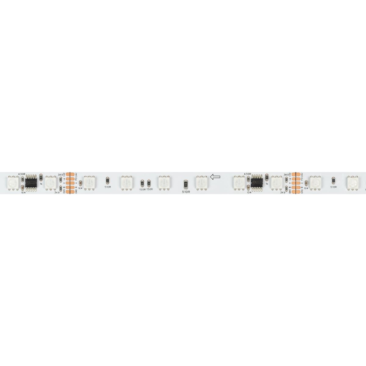 Светодиодная лента Arlight DMX-B60-10mm 24V RGB-PX6 (14 W/m, IP20, 5m)  039183(1) в #REGION_NAME_DECLINE_PP#