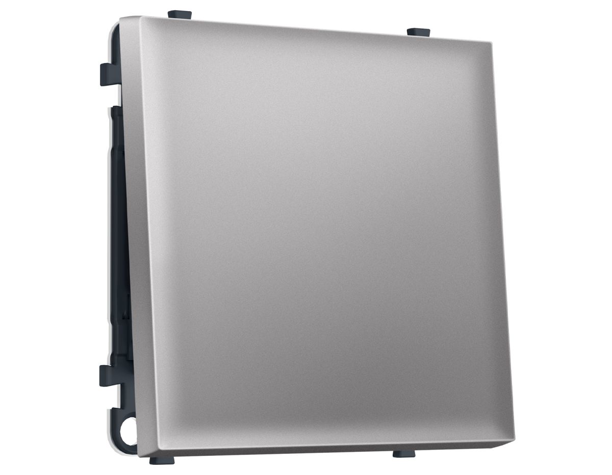 Комплект механизма 1-кл выключателя SIGMA Сталь матовый 10A-250V QUANT PRO Ambrella Volt MS501010 (SP5010, PR101) в #REGION_NAME_DECLINE_PP#
