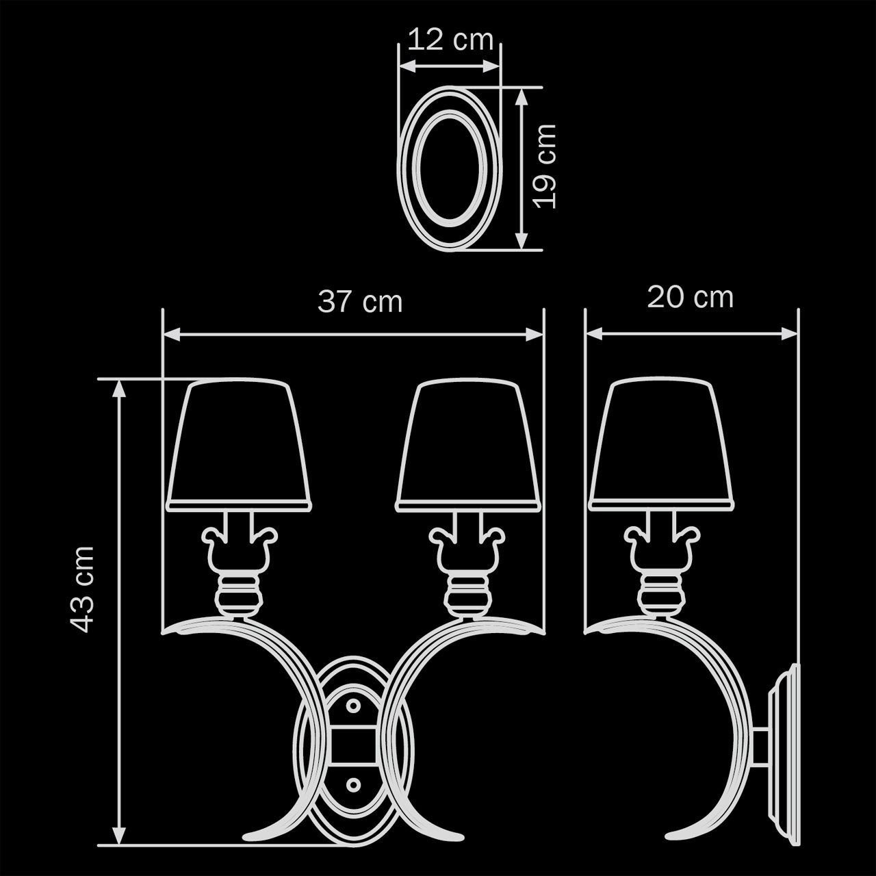 Бра Lightstar Antique 783621 в Санкт-Петербурге