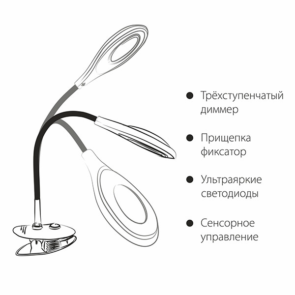 Настольная лампа Eurosvet Smart 90198/1 зеленый в Санкт-Петербурге