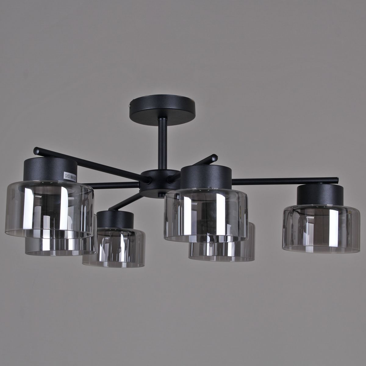 Люстра на штанге Reluce 47010-0.3-06 BK в Санкт-Петербурге