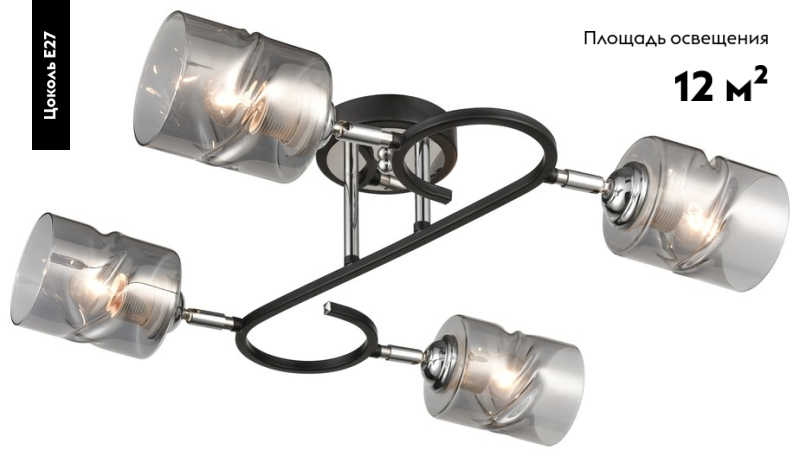 Потолочная люстра Velante 235-107-04 в #REGION_NAME_DECLINE_PP#