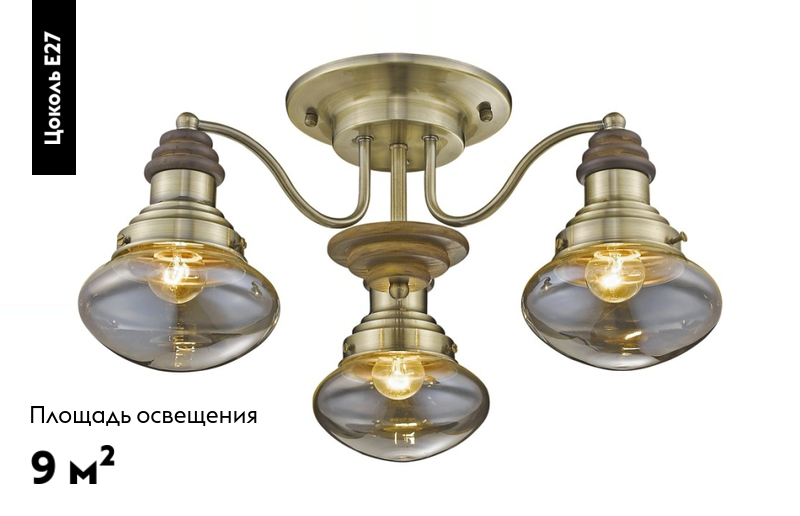 Потолочная люстра Velante 306-507-03 в #REGION_NAME_DECLINE_PP#