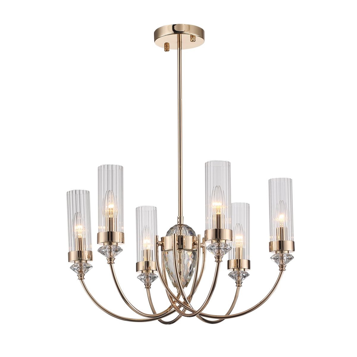 Люстра на штанге ST Luce Элегра SL1402.203.06 в Санкт-Петербурге