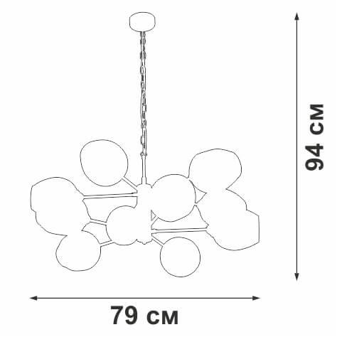 Подвесная люстра Vitaluce V3956-7/10 в Санкт-Петербурге