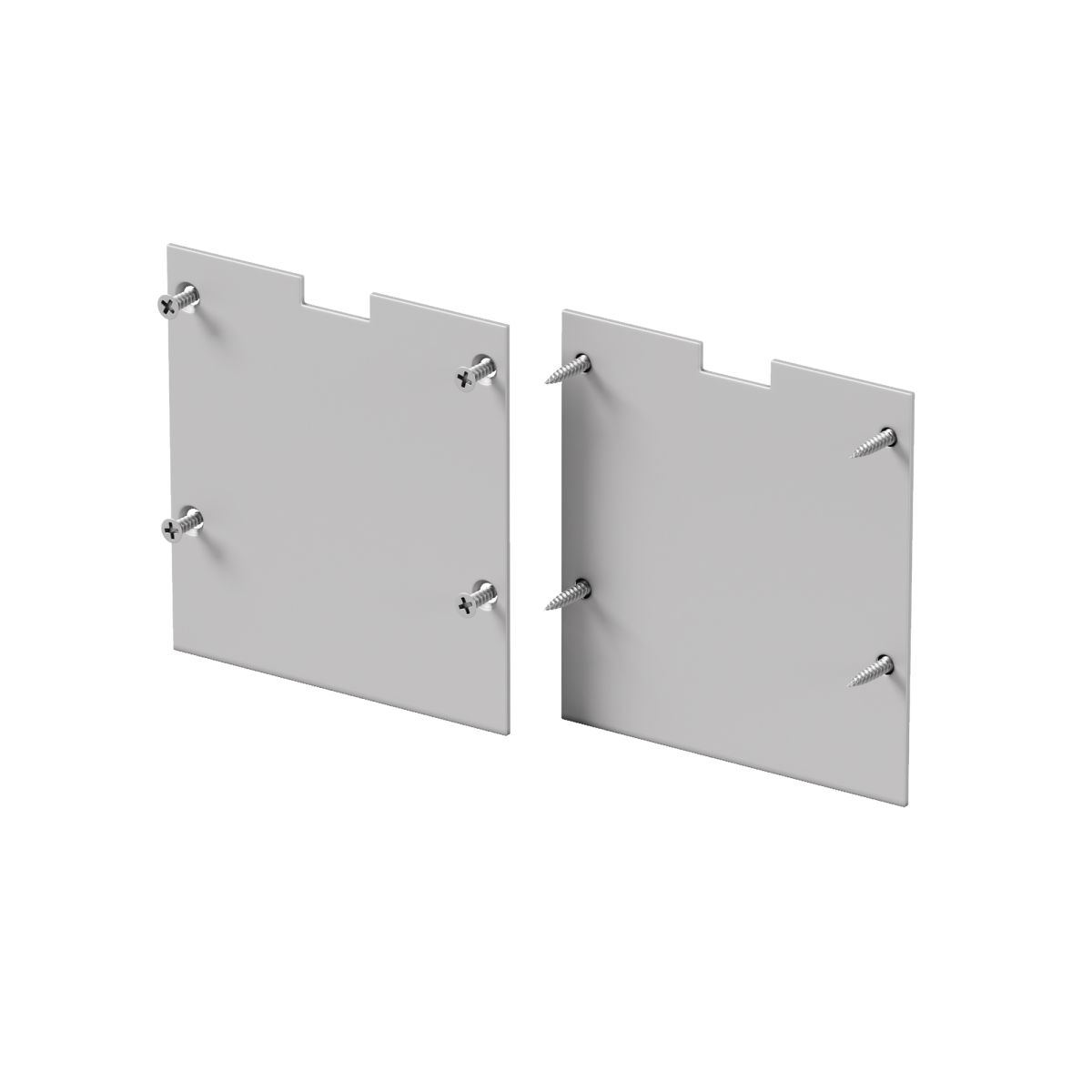 Комплект заглушек для профиля 50×50 2шт Maytoni Led Strip ALM-5050-S-EC 642046 в Санкт-Петербурге