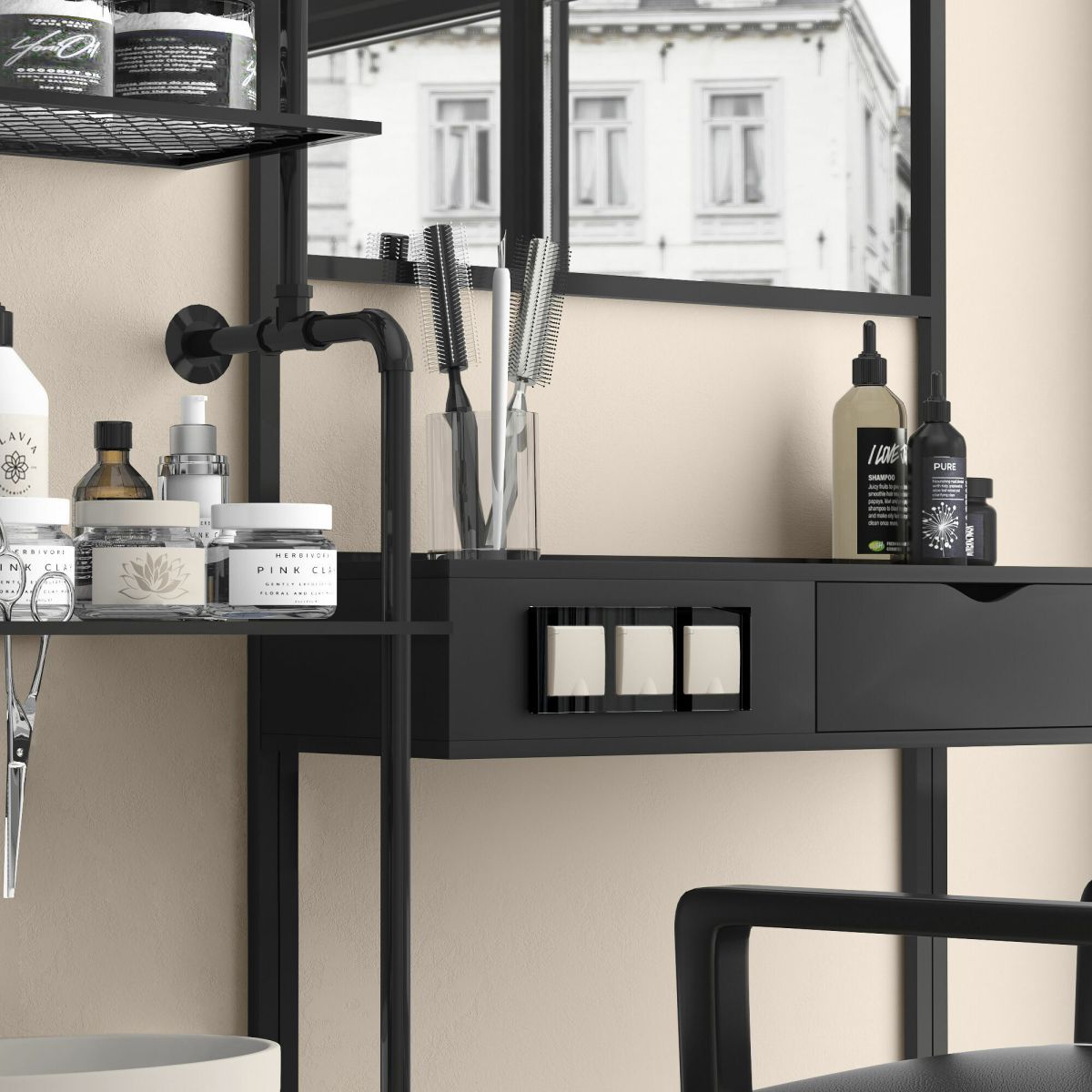 Розетка с заземлением и шторками c крышкой Werkel IP44 (айвори матовый) W1171262 4690389184765 a059276 в Санкт-Петербурге