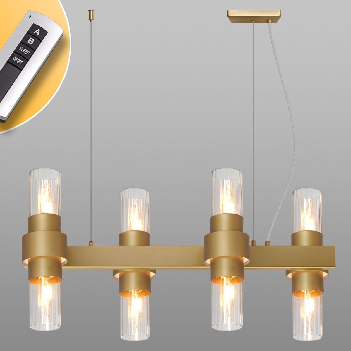 Подвесная люстра IMEX MD.23472-8-P SGD в #REGION_NAME_DECLINE_PP#