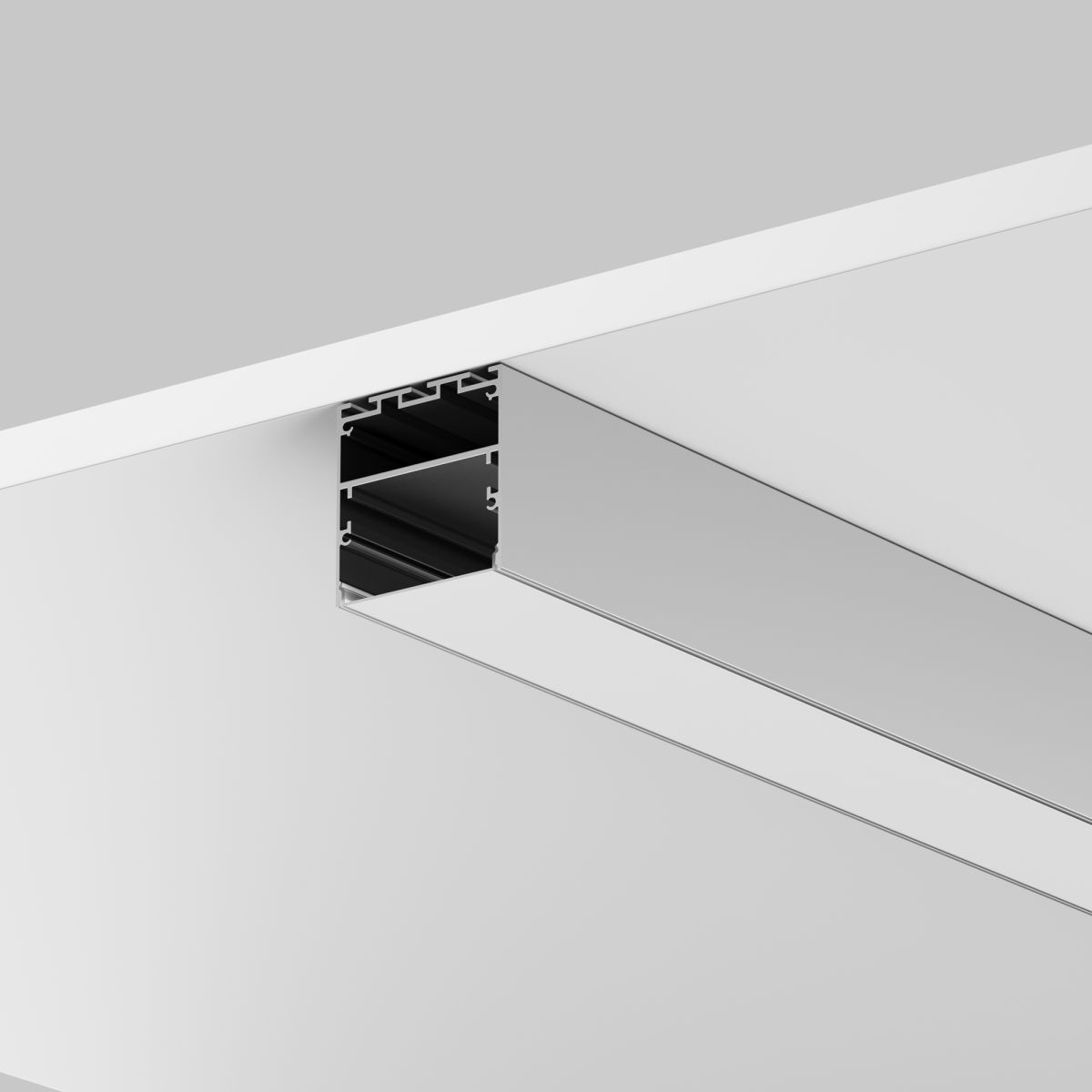 Рассеиватель для профиля 50×50 Maytoni Led Strip ALM-5050T-O-DF-10M 642050 в Санкт-Петербурге