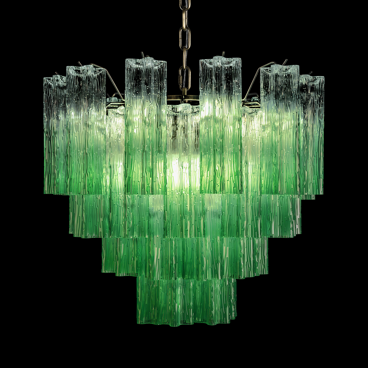 Подвесная люстра Loft IT Murano 10580/600 Clear green в Санкт-Петербурге