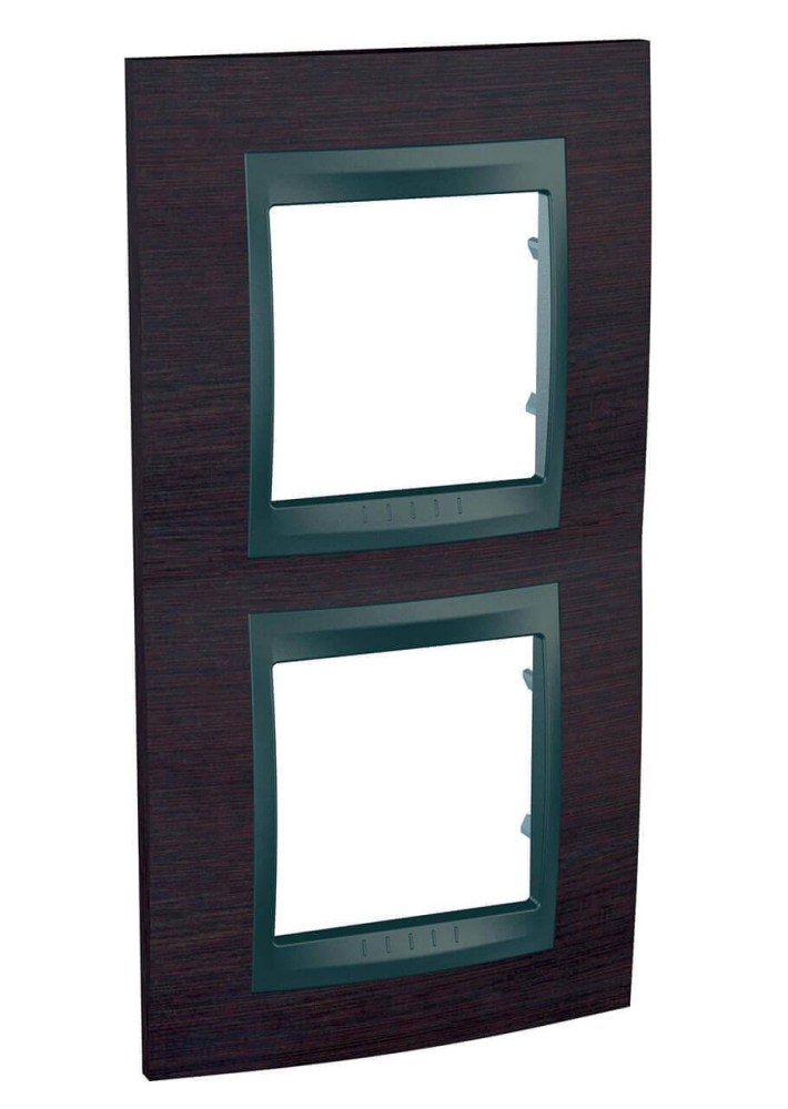 Рамка 2-постовая вертикальная Schneider Electric Unica Top MGU66.004V.2M3 в Санкт-Петербурге